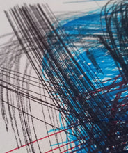 Load image into Gallery viewer, Generative art on paper 04/22
